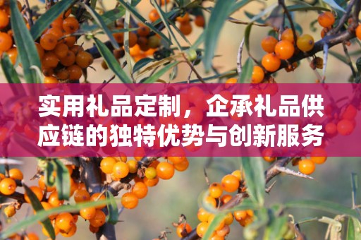 实用礼品定制，企承礼品供应链的独特优势与创新服务